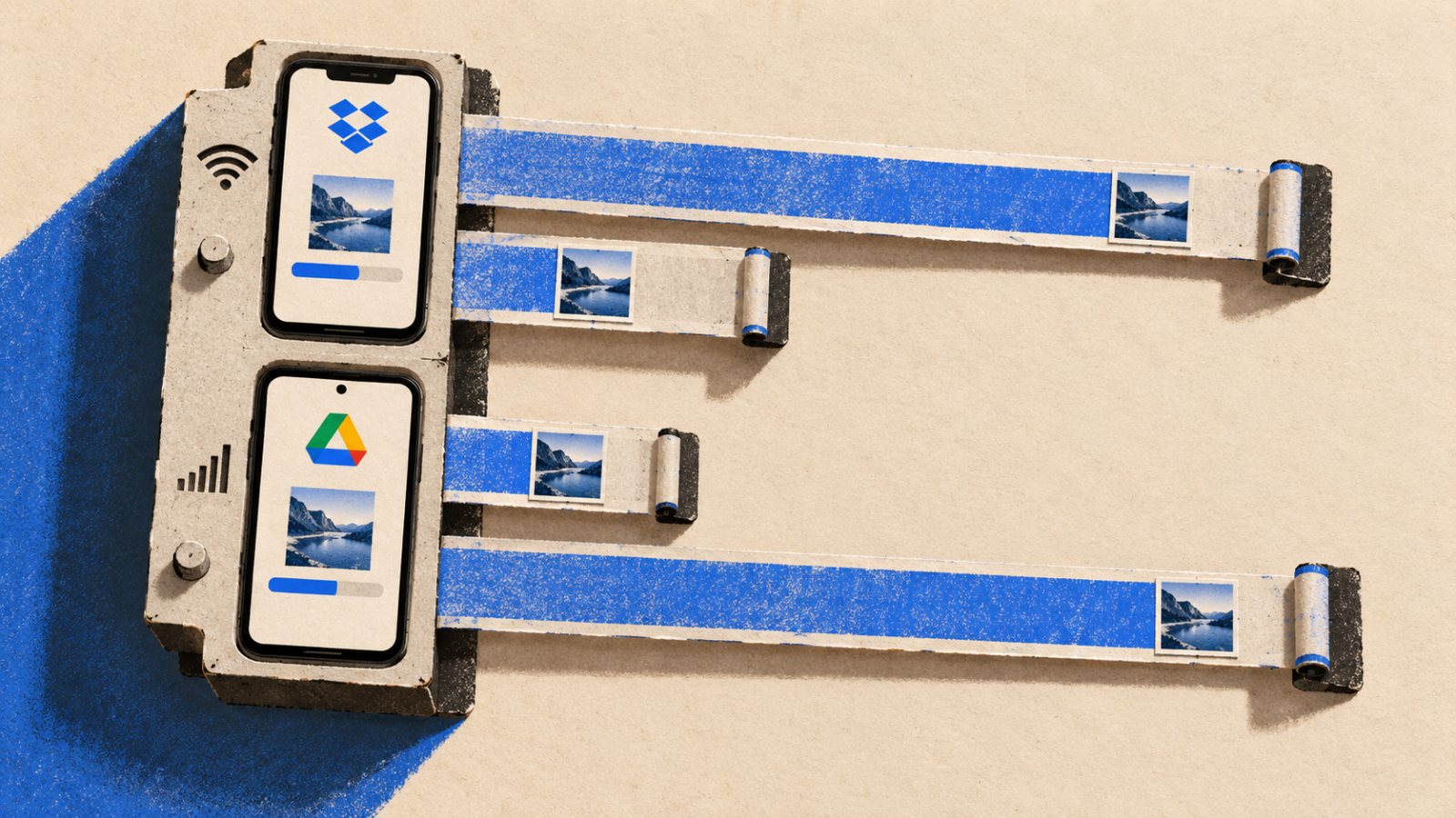 Dropbox ці Google Drive: 15 ГБ бясплатна не гарантуюць хутчэйшую сінхранізацыю