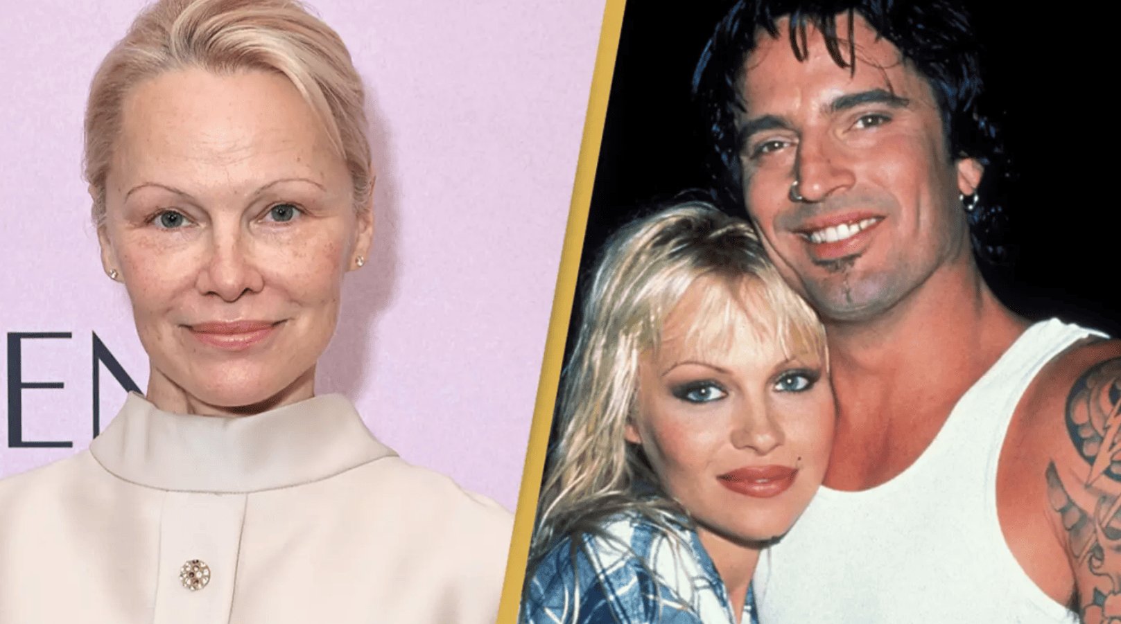 Pamela Anderson discusses 'recent' conflicts with her former husband, Tommy Lee.