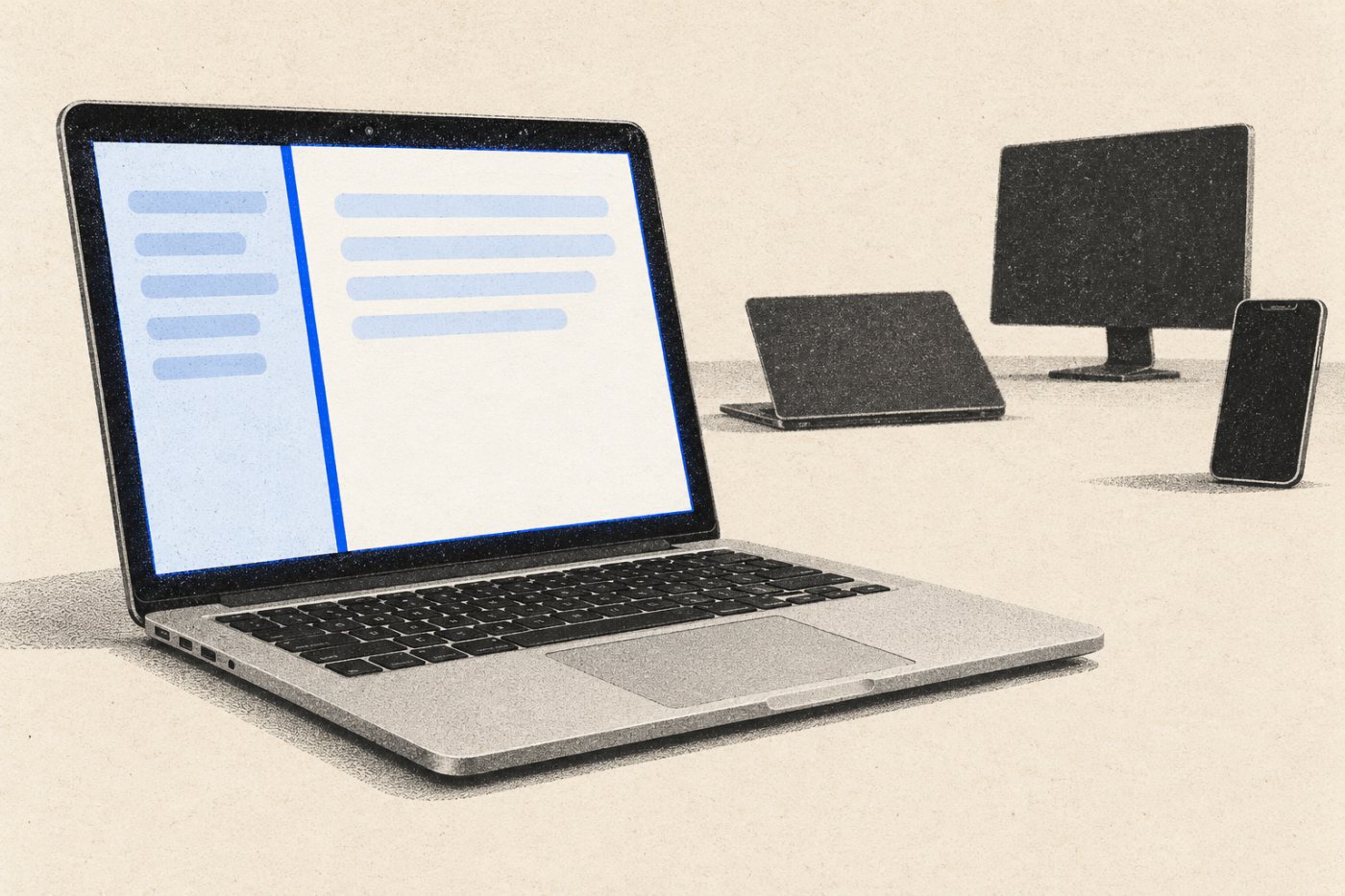 Një Mac paraqitet si platforma fillestare e Google AI Edge Foresight për shënimet e takimeve.