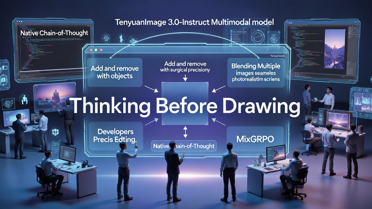 Tencent's HunyuanImage 3.0-Instruct: The Thinking Multimodal Model That Redefines Precise Image Editing
