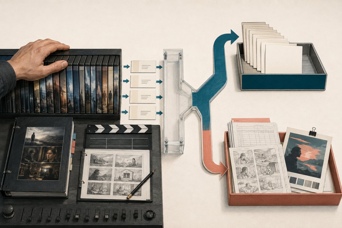 A creator retains control of owned media while part of recurring platform income repays a CreatorFi advance.