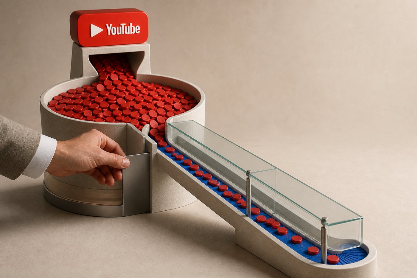 تقييم حملة رعاية على YouTube يفصل العدد العام عن التفاعل ومدة المشاهدة والاحتفاظ