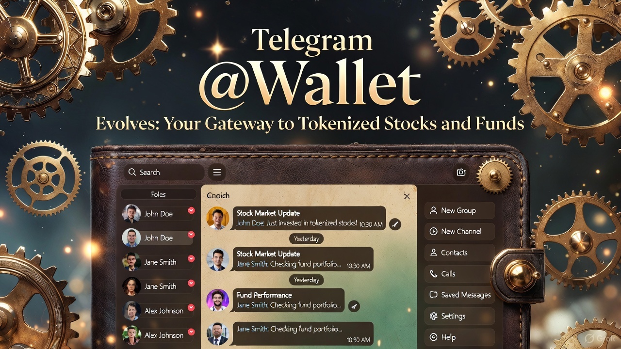 Telegram's @Wallet Evolves: Your Gateway to Tokenized Stocks and Funds