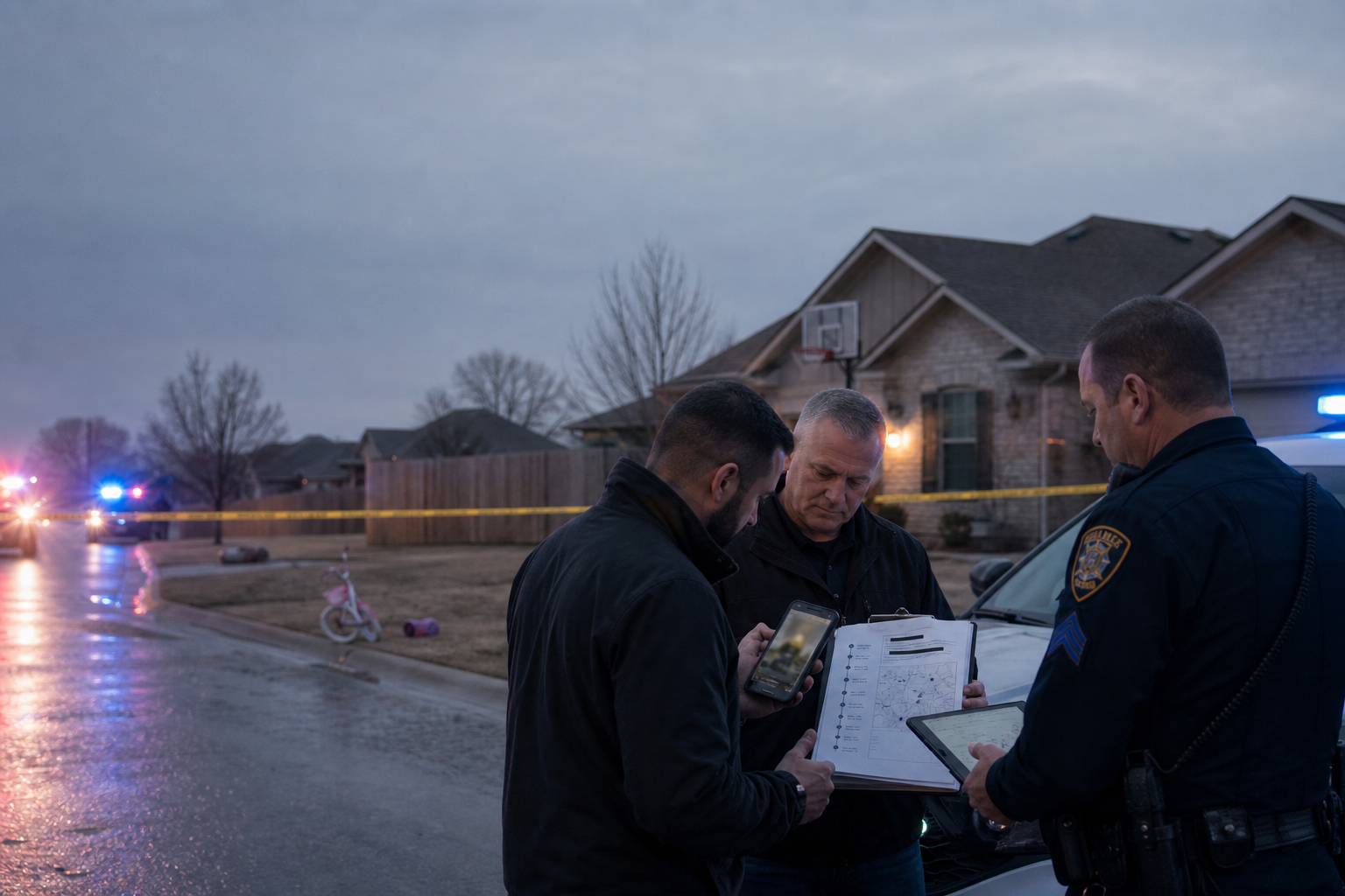Owasso investigators review the emergency-call timeline after the fatal shooting