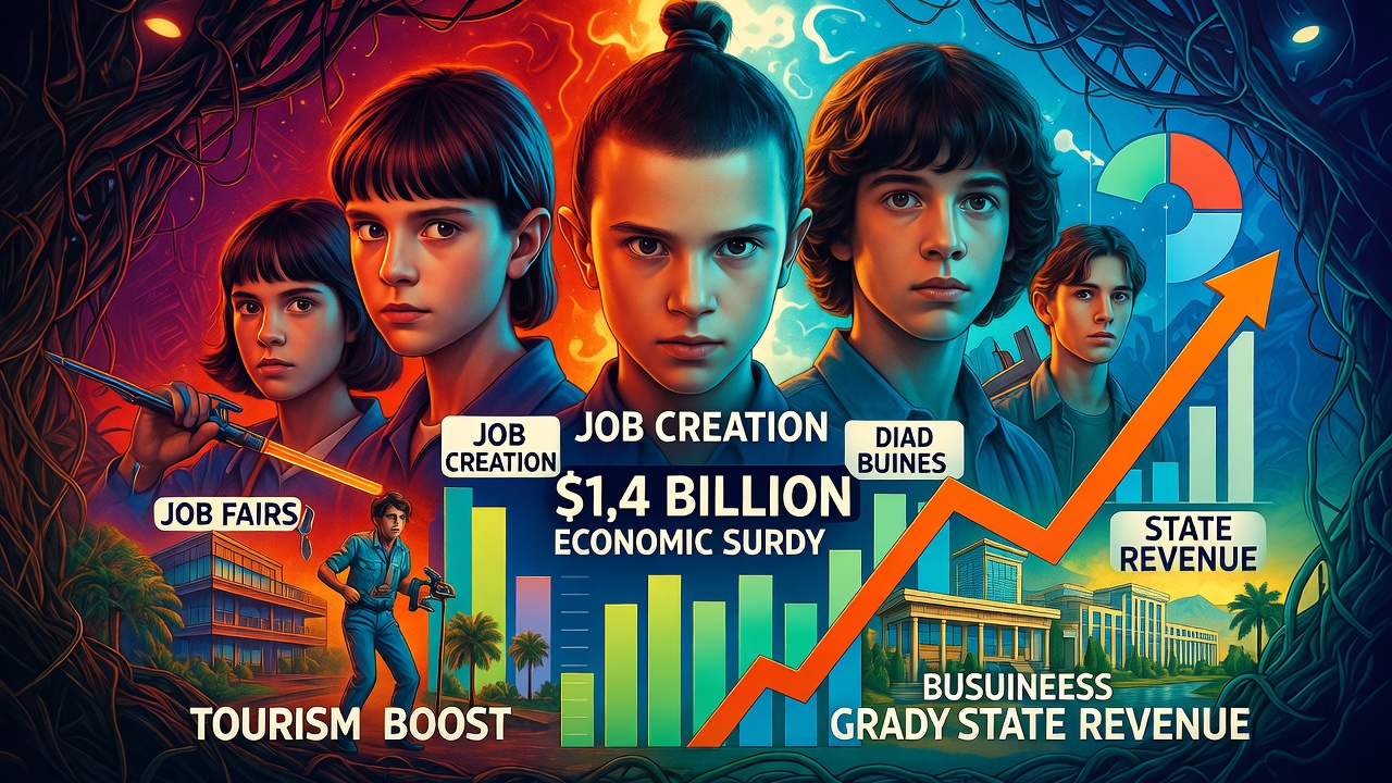 Stranger Things: Netflix's Supernatural Saga Fuels $1.4 Billion Economic Surge in the US