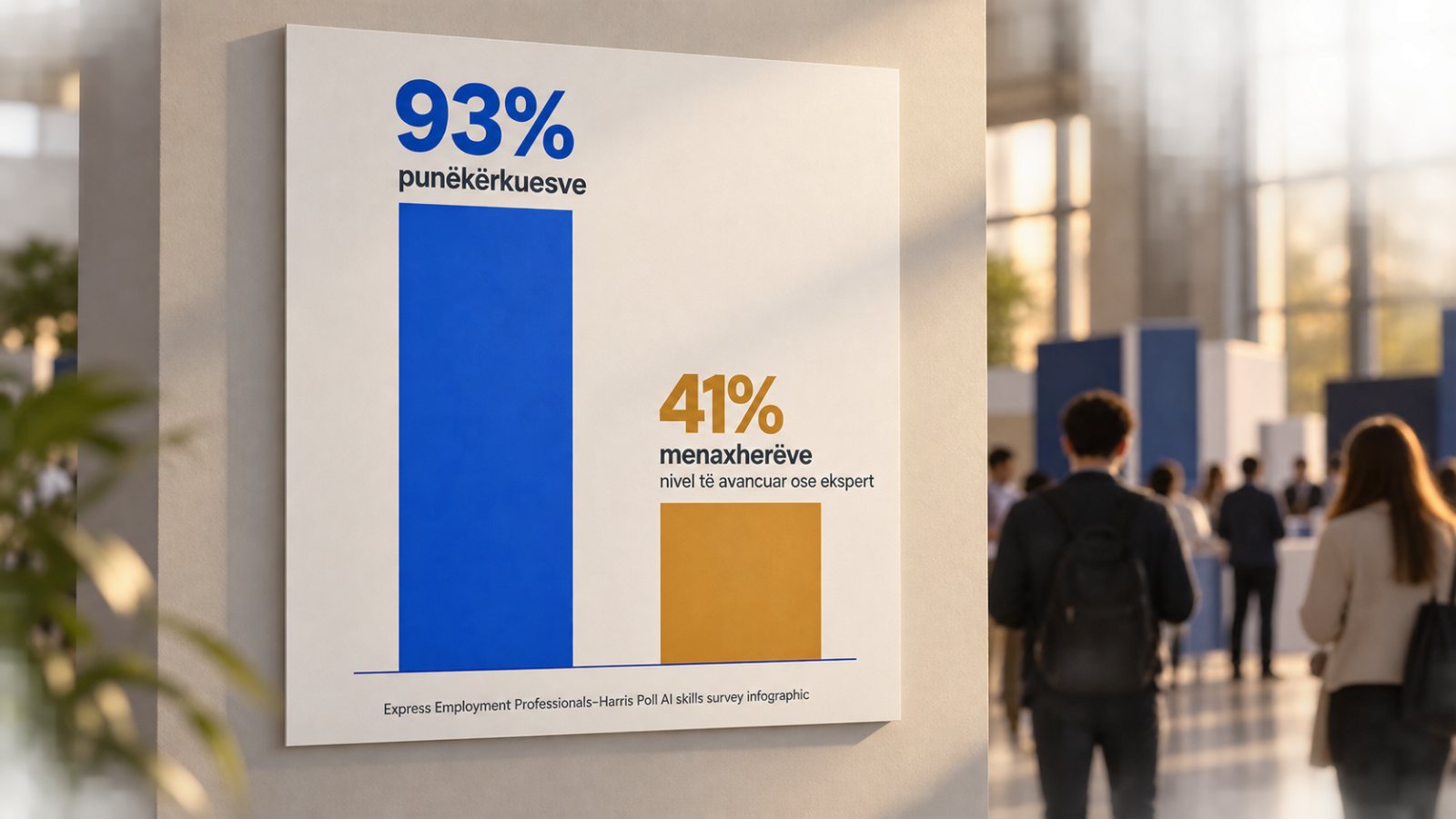 93% ndihen gati për AI, por punëdhënësit kërkojnë aftësi më të thella