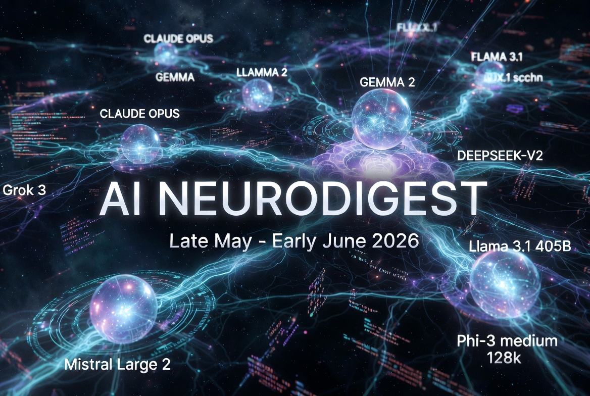 AI Neurodigest: The Last Two Weeks (Late May – Early June 2026)