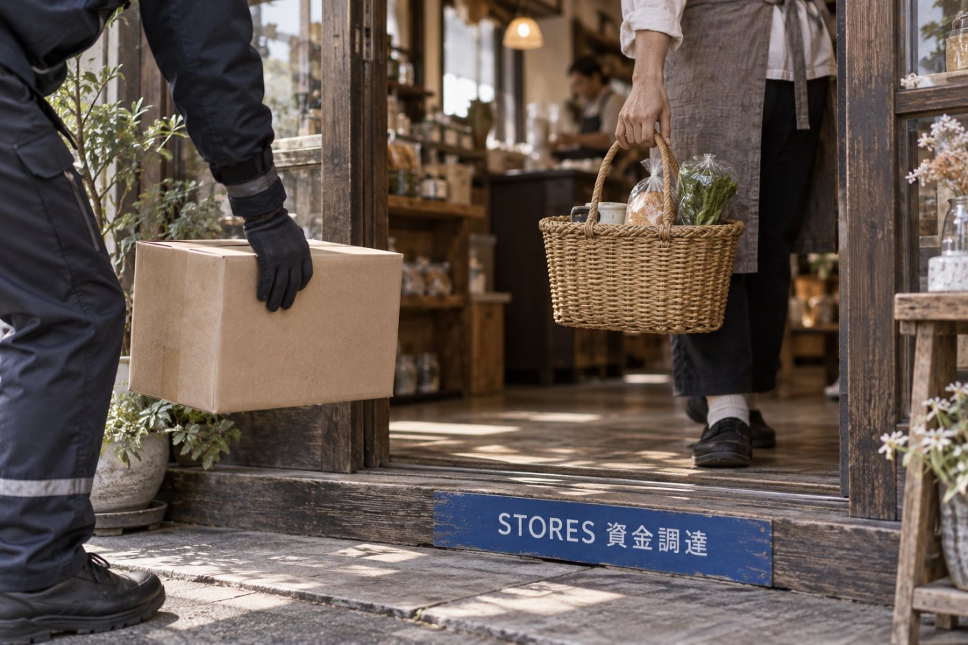 STORES ネットショップの発送と実店舗での販売が、資金調達の判断に使われる売上実績を形づくる