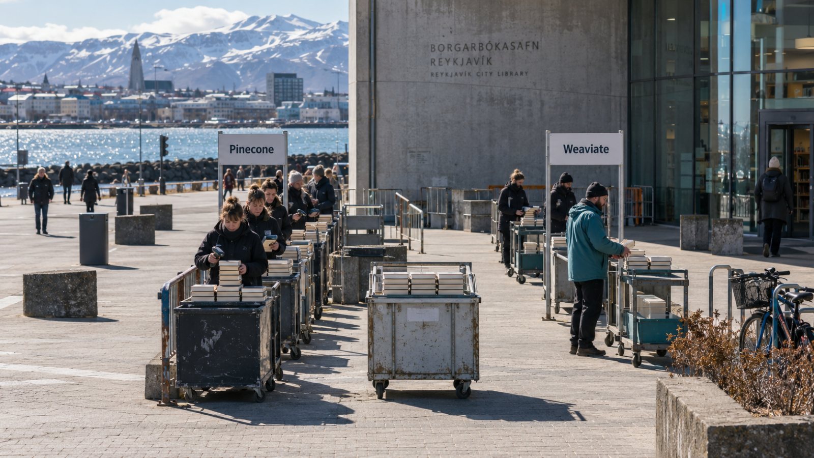 Pinecone eða Weaviate: lágmarksverðið segir ekki leitarhraðann