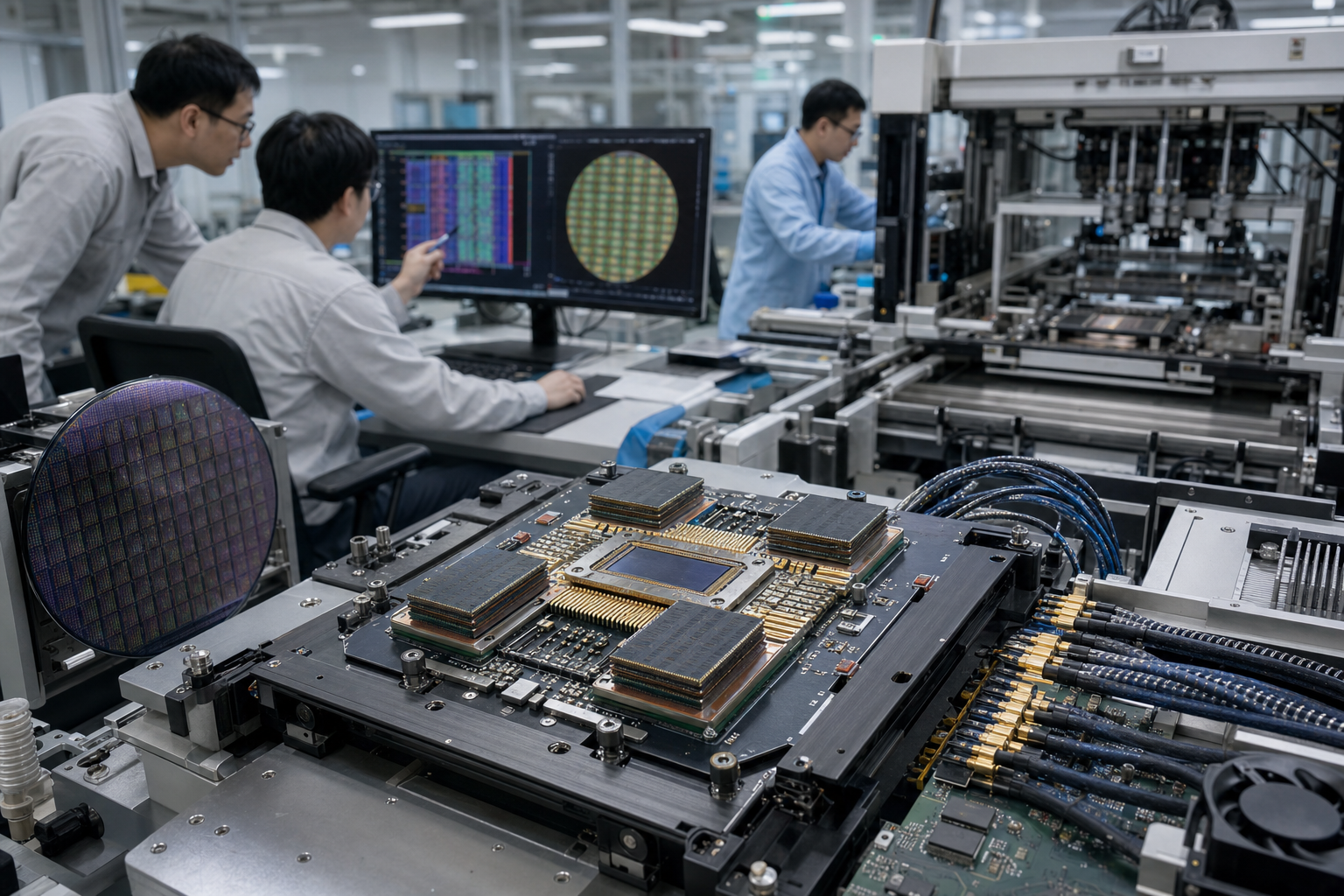 Проверка серийного выпуска и загрузки 2-нм производственных линий Samsung