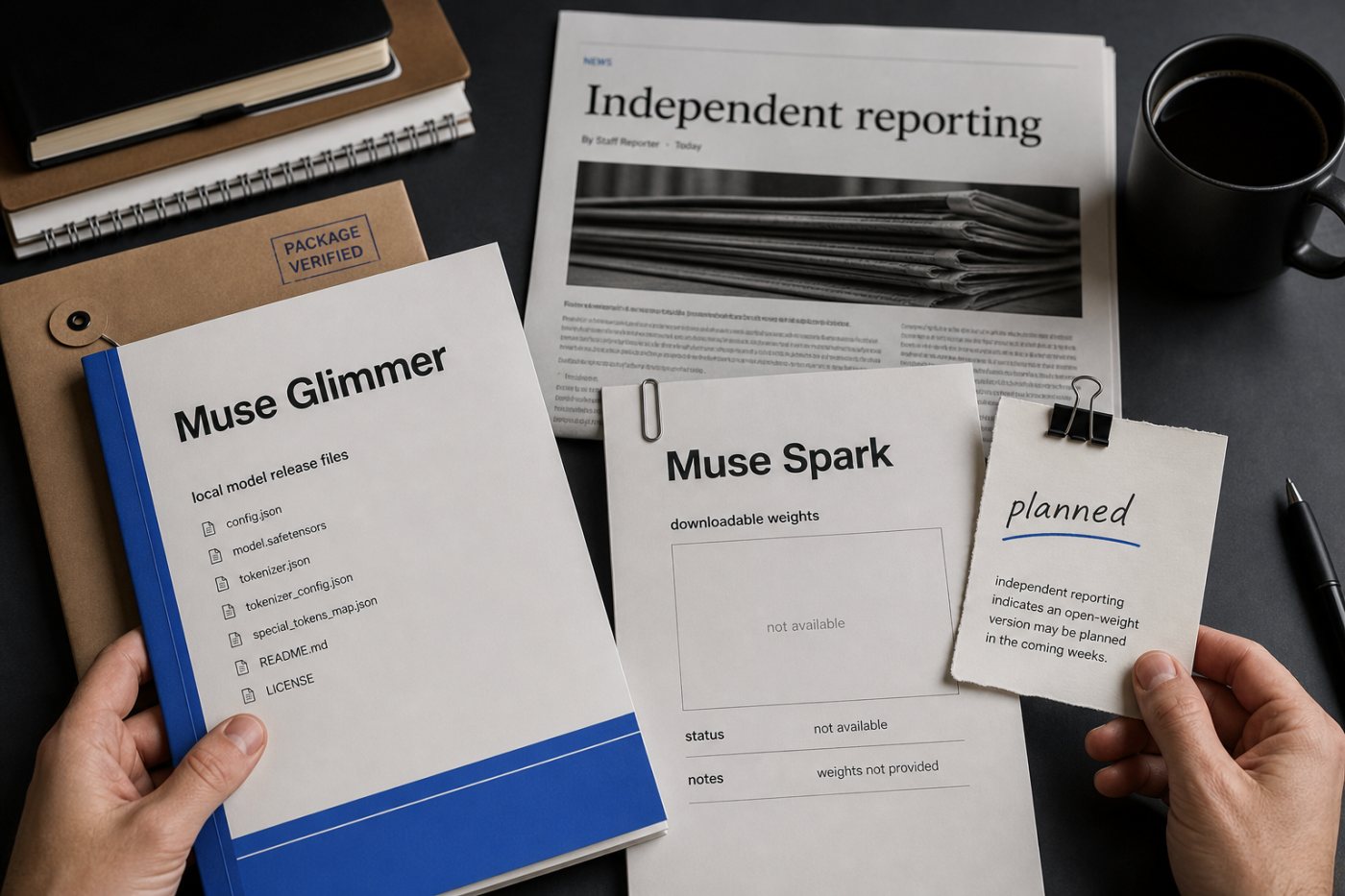 Muse Glimmer की पुष्टि और Muse Spark 1.2 के भावी खुले संस्करण की रिपोर्टों का मिलान