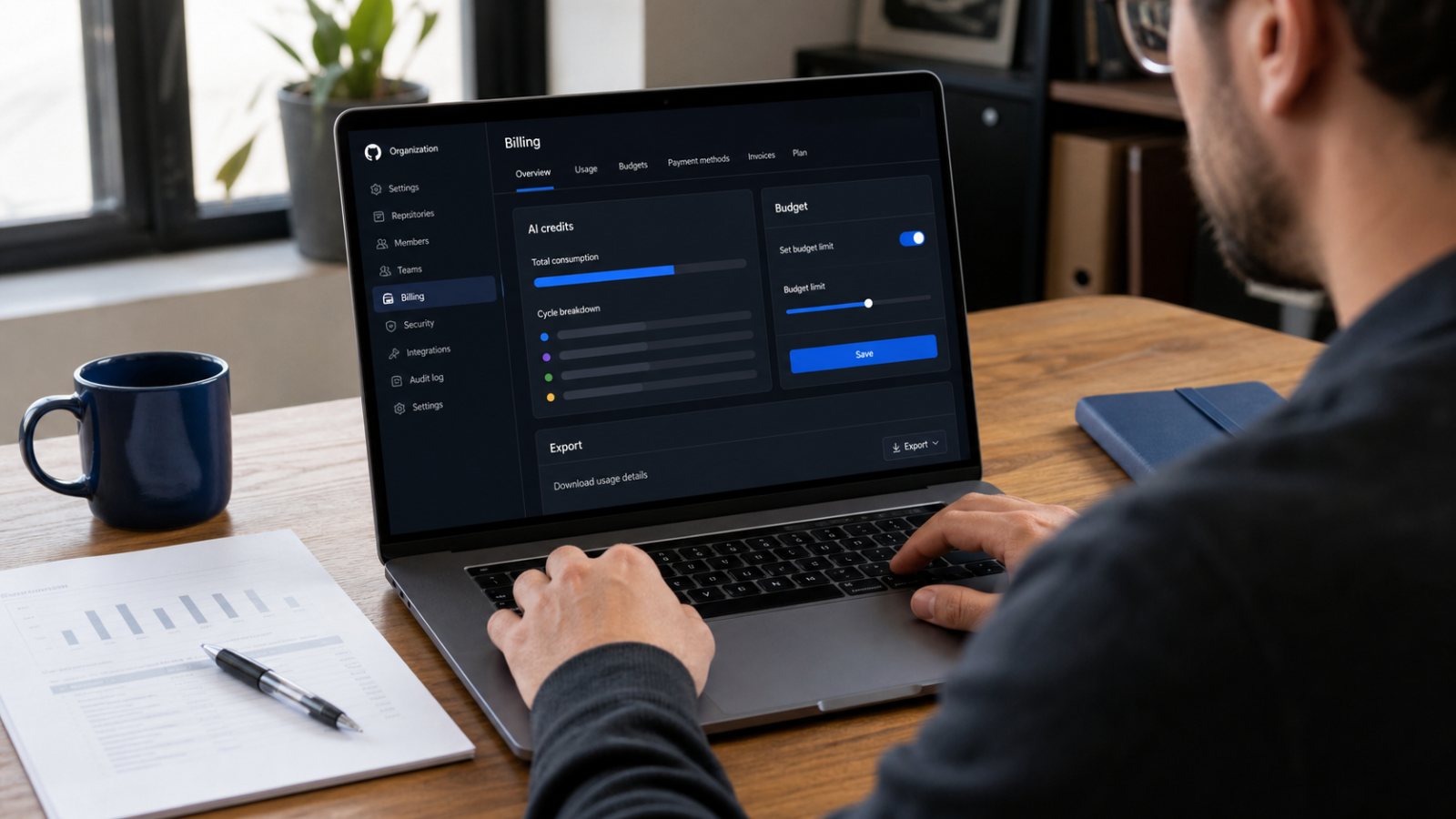 GitHub retiró su calculadora de Copilot: el gasto se controla en Billing