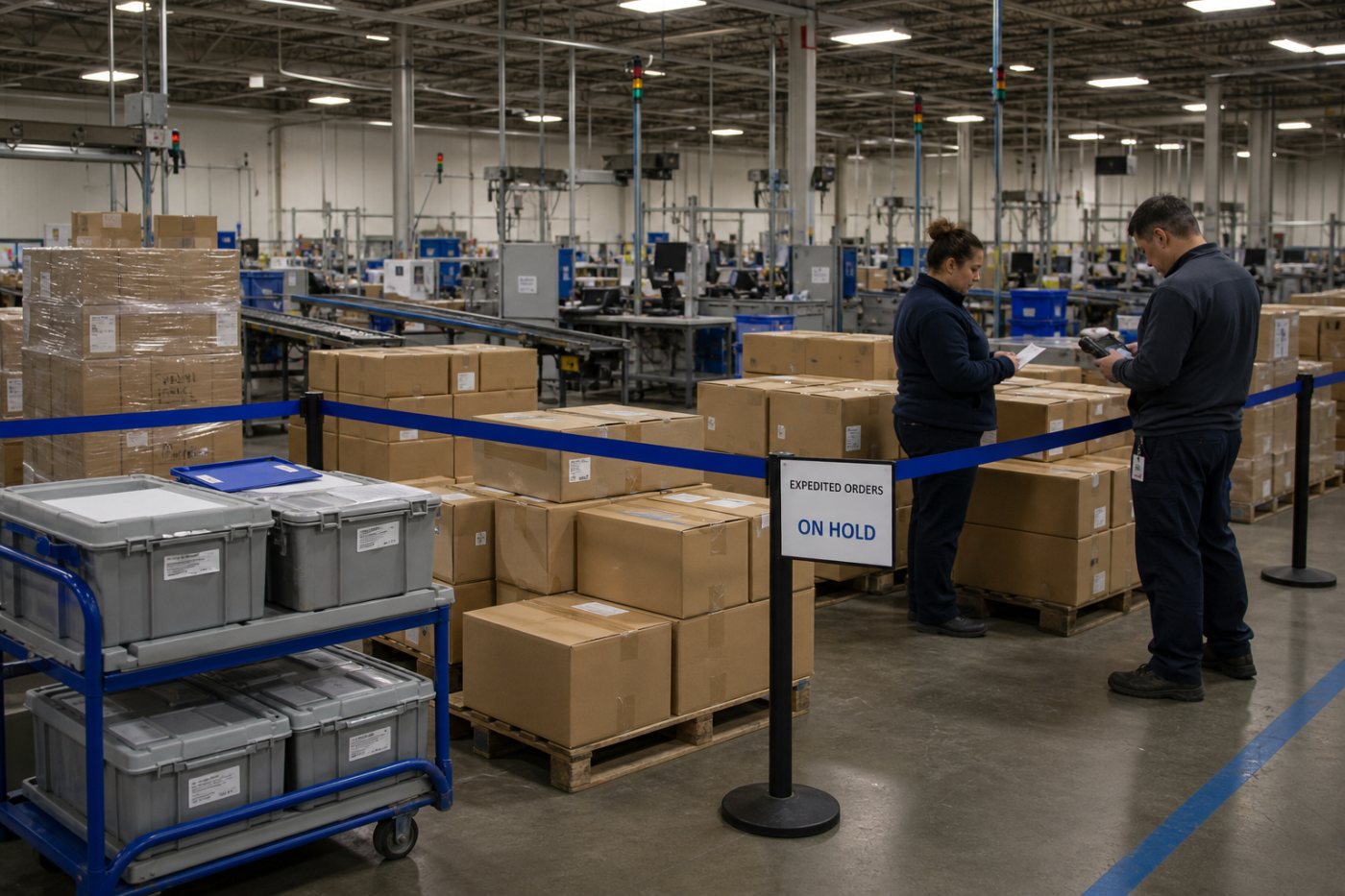 Des commandes Boston Scientific restent en attente tandis que fabrication et expédition demeurent perturbées.