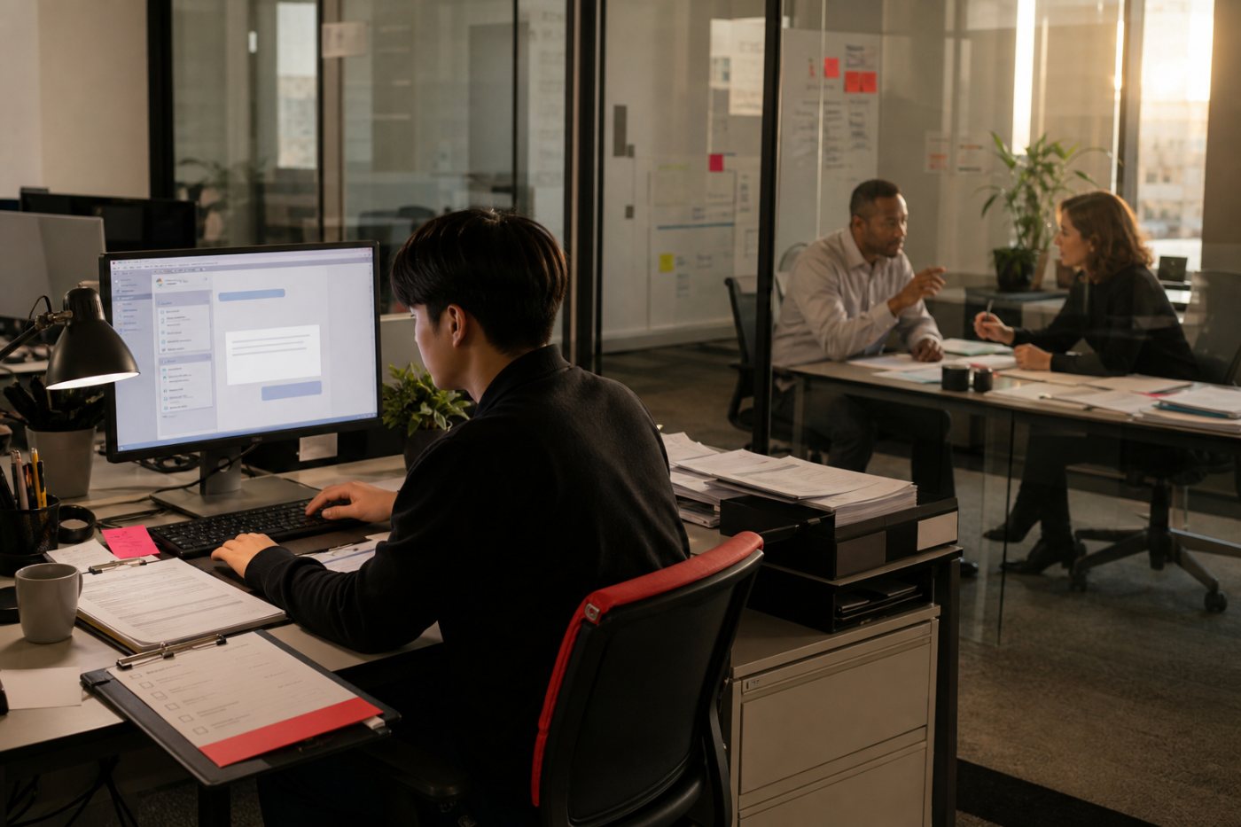 标准化初级任务更易被AI自动化,而依赖经验判断的工作更多体现人机增强