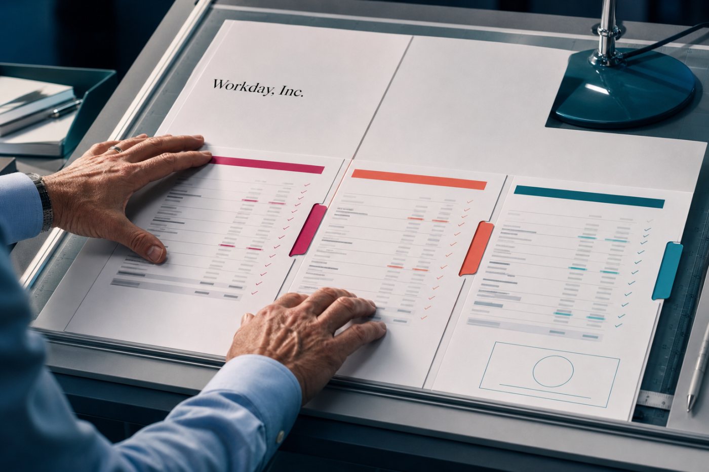 Workday trennt in den Quartalszahlen GAAP-Ergebnis, bereinigtes Ergebnis sowie Gesamt- und Abonnementumsatz.
