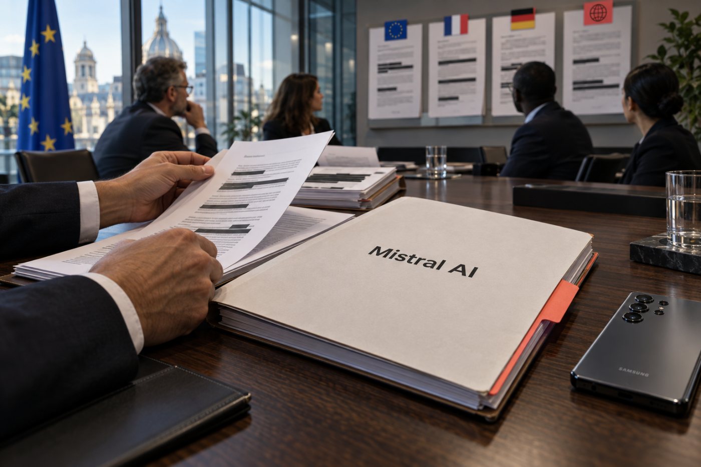 مراجعة سيطرة مؤسسي وموظفي Mistral AI في مقابل شبكة المستثمرين الدوليين