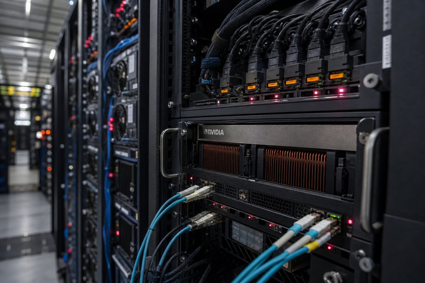 Инфраструктура NVIDIA в центре обработки данных, обеспечившая основную часть квартальной выручки
