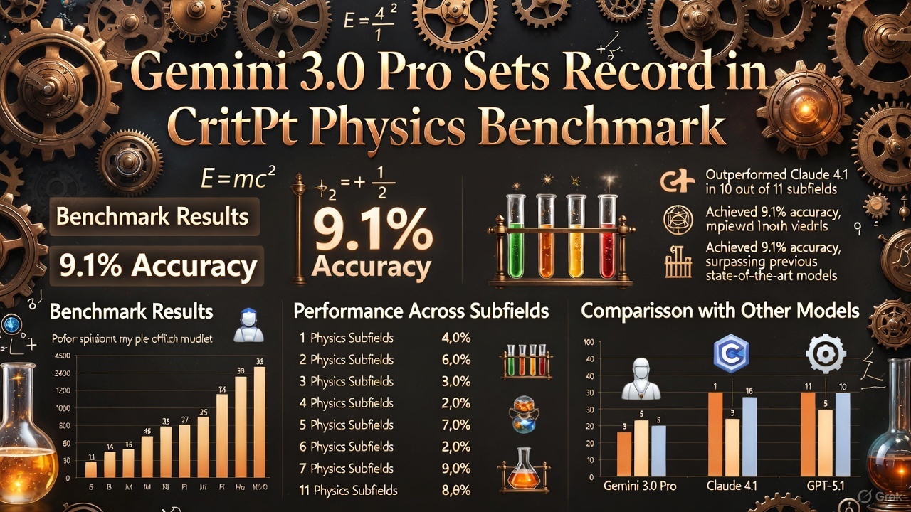 AI's Physics Puzzle: Gemini 3.0 Pro Edges Ahead in the Toughest Test Yet—But 9.1% Is No Victory Lap