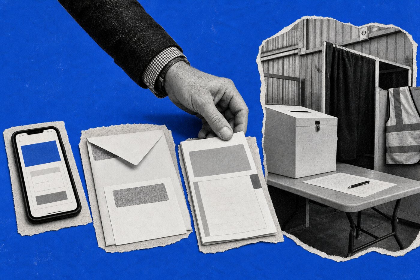 Un scrutin syndical statutaire combine accès électronique, bulletin postal et bureau de vote en personne sous contrôle indépendant.