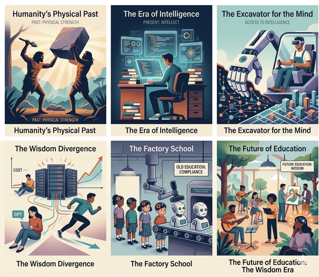 The Dawn of the Wisdom Era: Why Your Intelligence is No Longer Enough