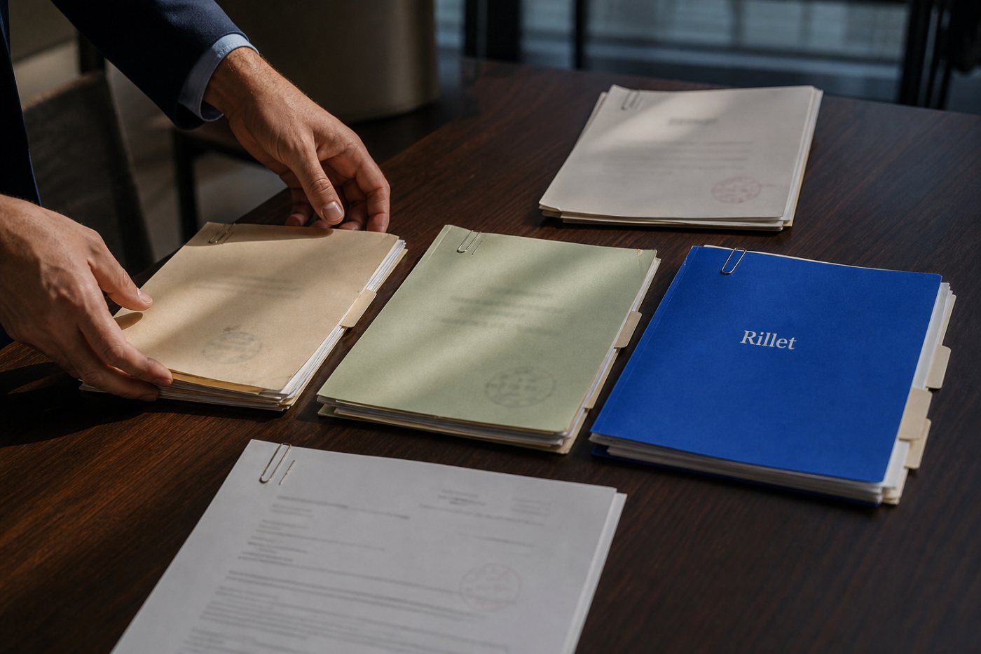 Chronologie des trois levées de Rillet en quatorze mois, distinguant la série C, le financement cumulé et la valorisation.