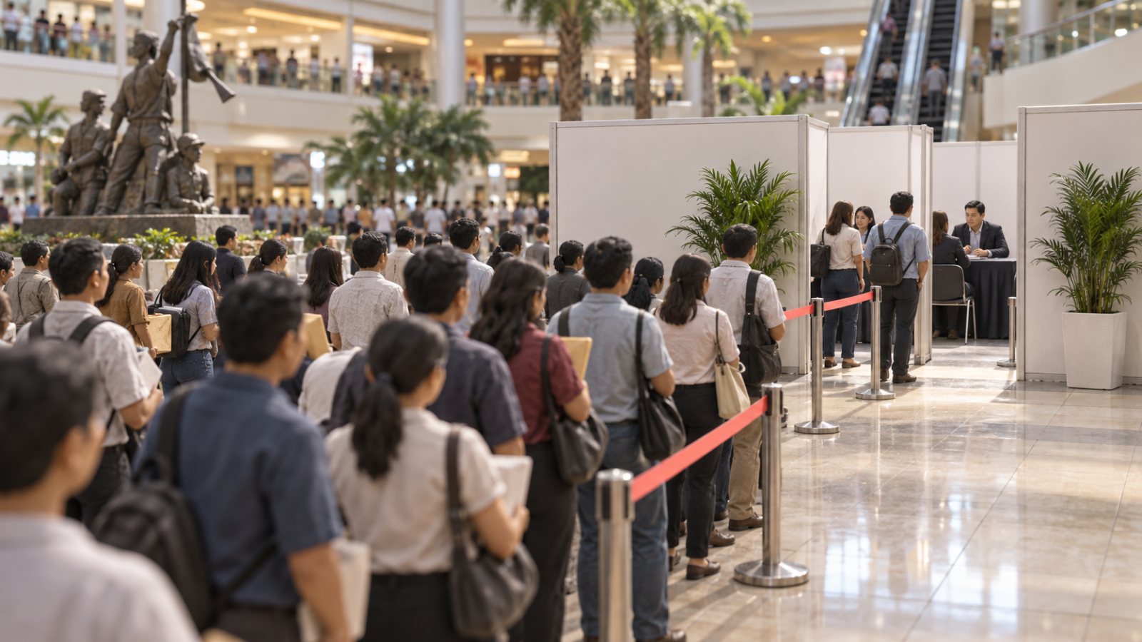 Bumaba sa 5.3% ang jobless rate—pero 2.77 milyon pa rin ang walang trabaho