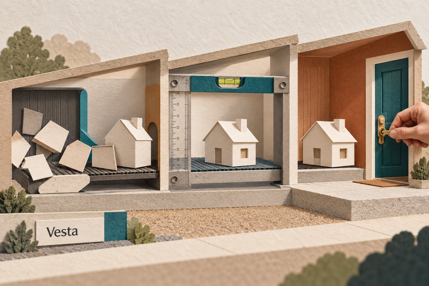 Vesta’nın mortgage sürecinde otomatik görevler ile kredi verenin onayı arasındaki ilişki