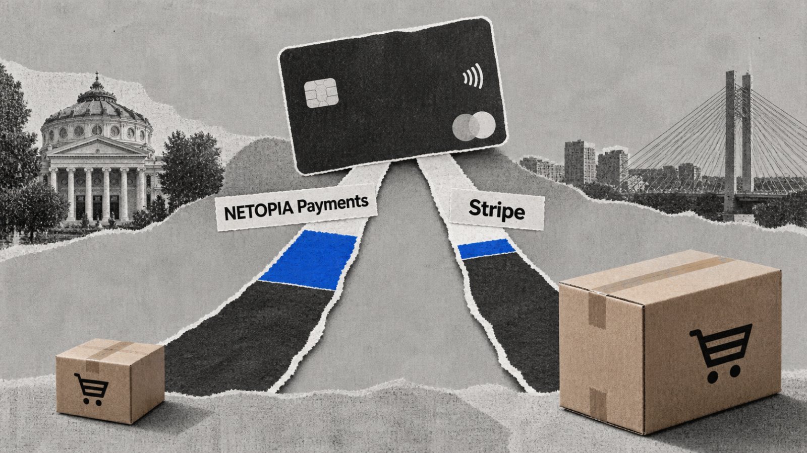 NETOPIA sau Stripe: taxa fixă lovește diferit coșul mic