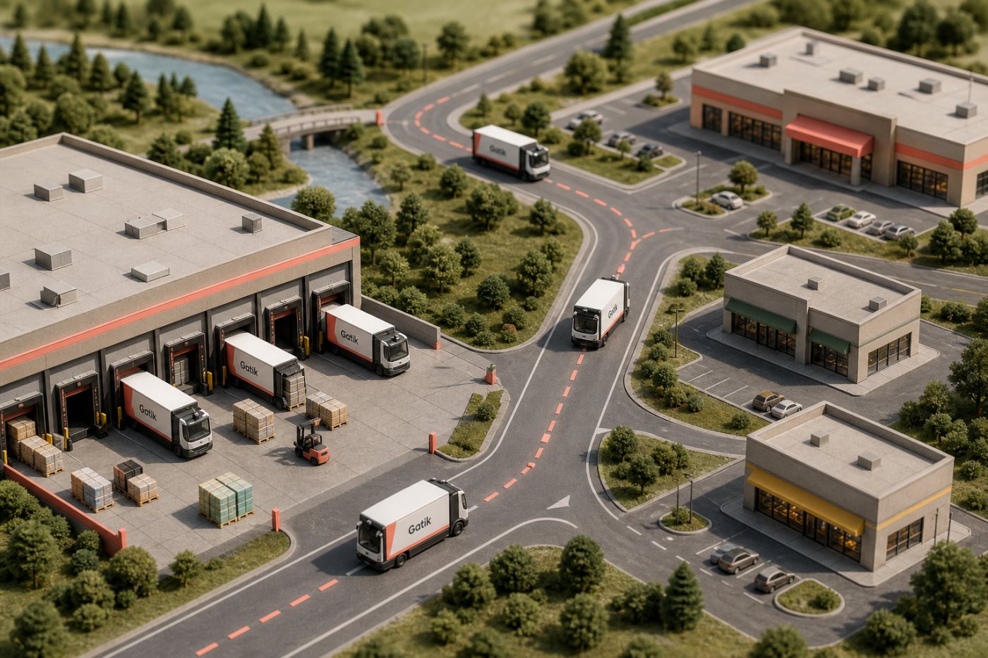 PepsiCo کی مصنوعات Gatik کے driverless ٹرکوں کے ذریعے فعال علاقائی نیٹ ورک میں منتقل ہو رہی ہیں۔