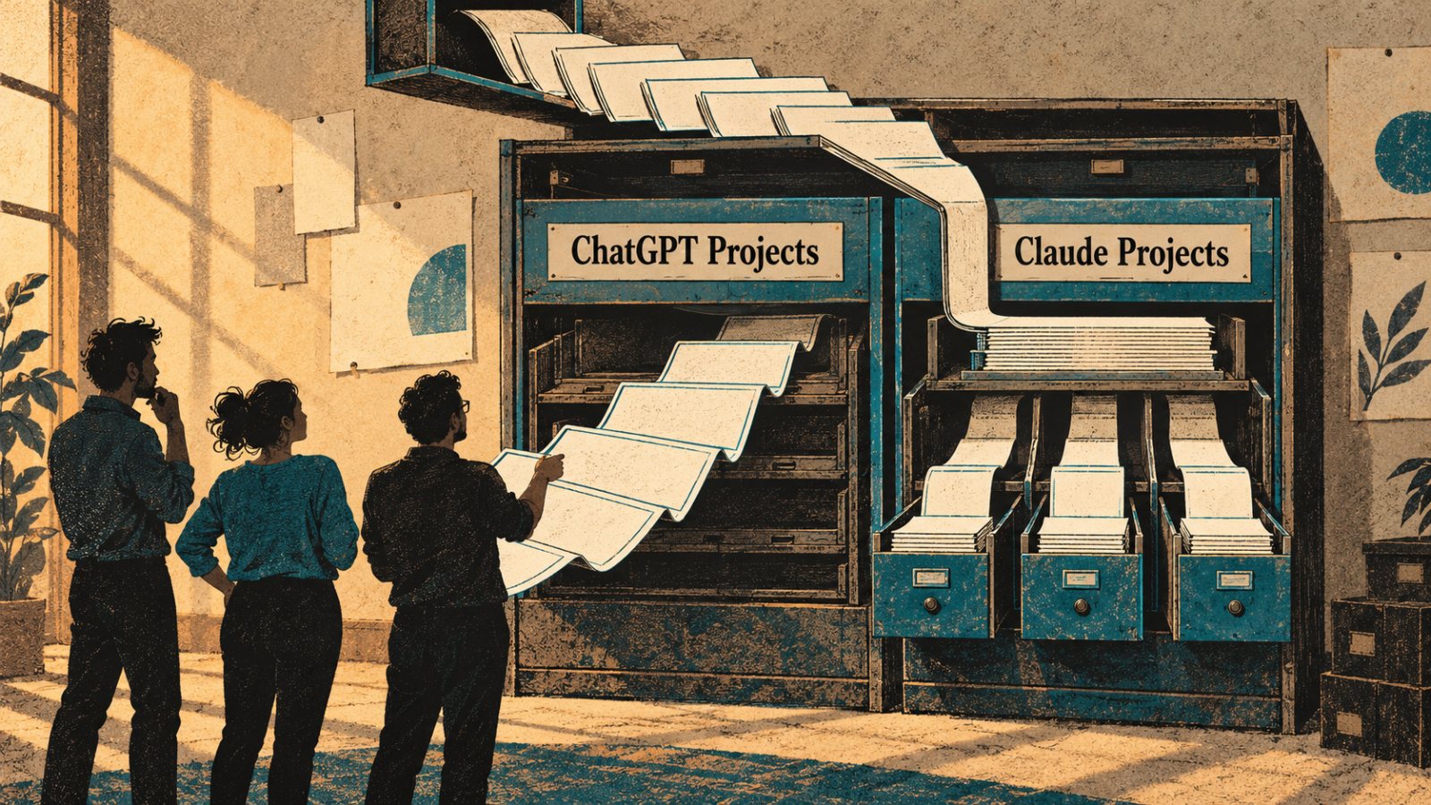 ChatGPT Projects или Claude Projects: тимско дељење мења избор