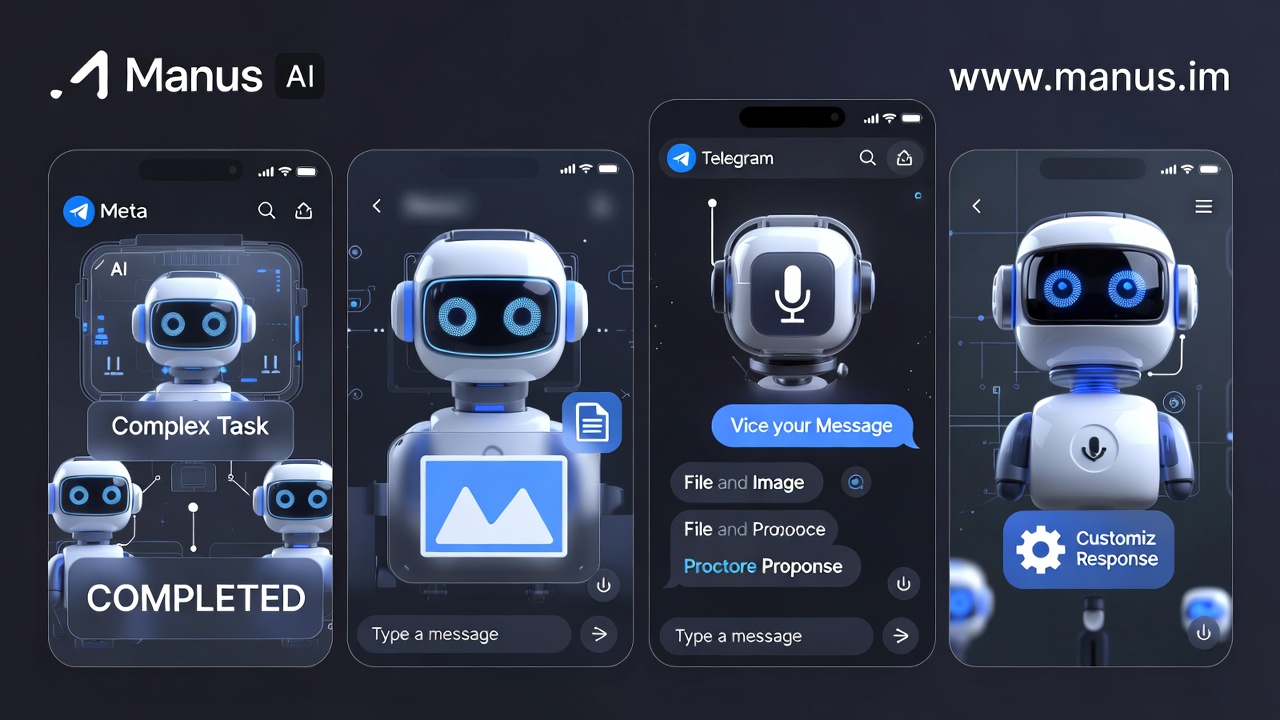 Manus Levels Up: Bringing Powerful AI Agents to Telegram Chats