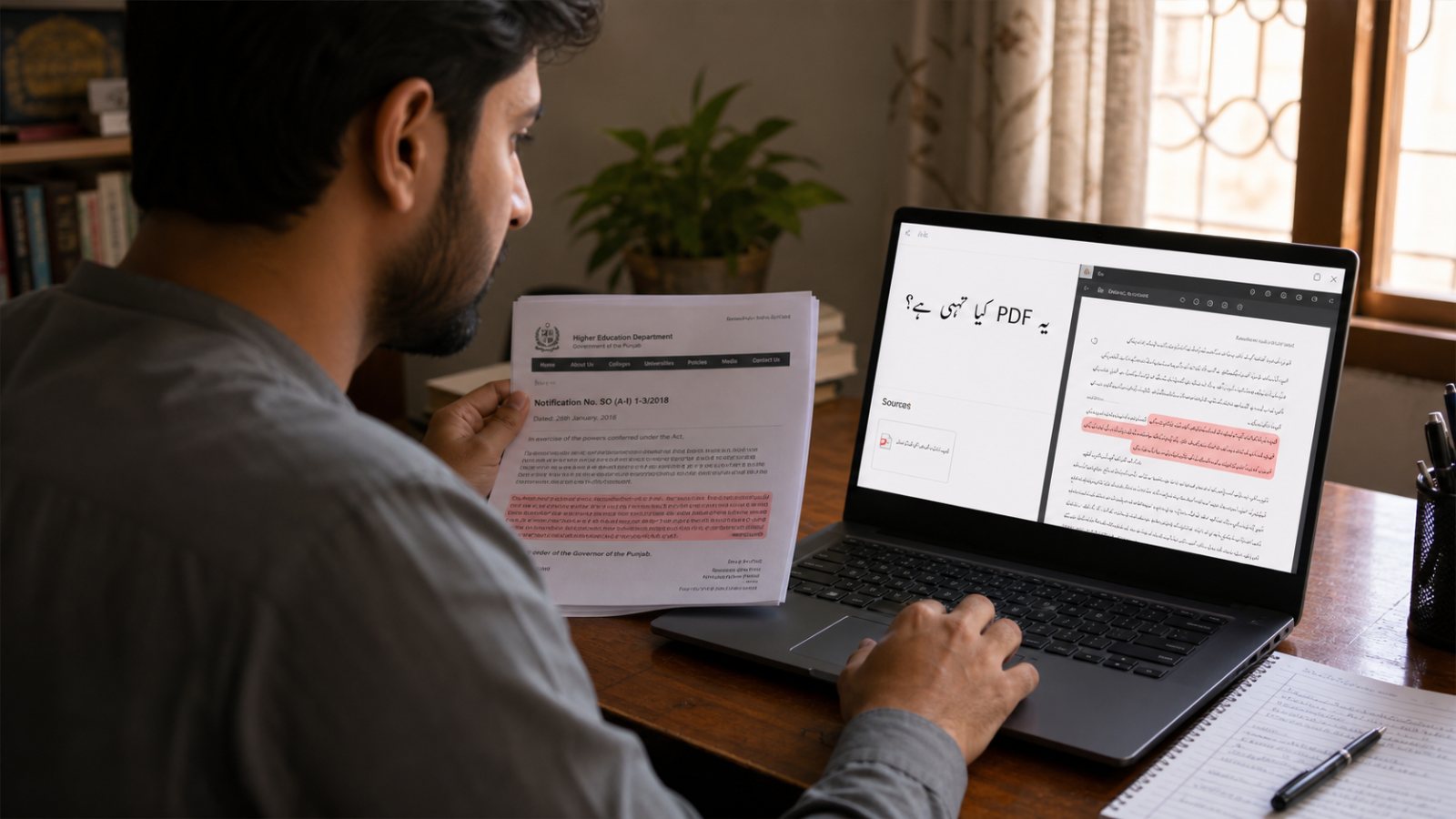 Google AI Mode پاکستان میں دستیاب: اردو سوال اور PDF بھی قبول کرتا ہے