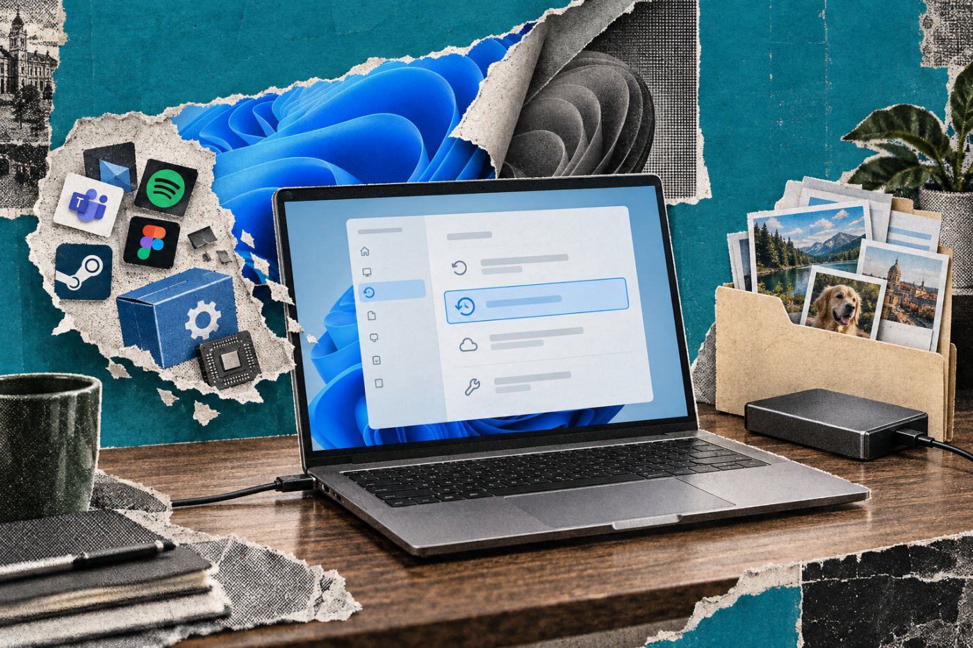 Windows 11 özellik sürümünden dönerken kişisel dosyaların korunup sonraki değişikliklerin geri alınması