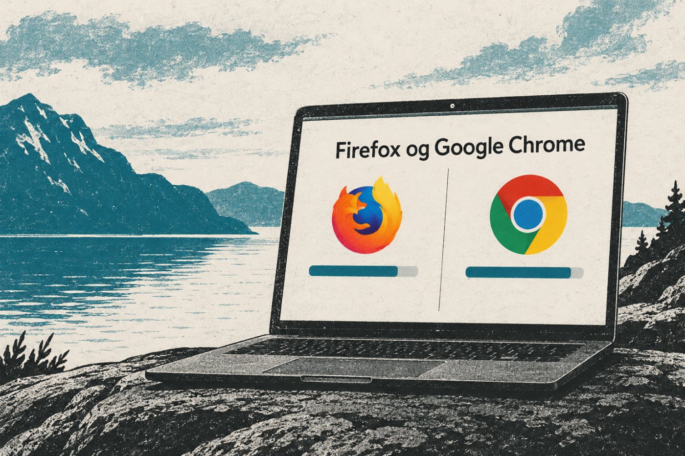 Chrome 125 fikk 9,04 poeng mot 8,74 for Firefox 126 i den oppgitte Speedometer 3.0-målingen.