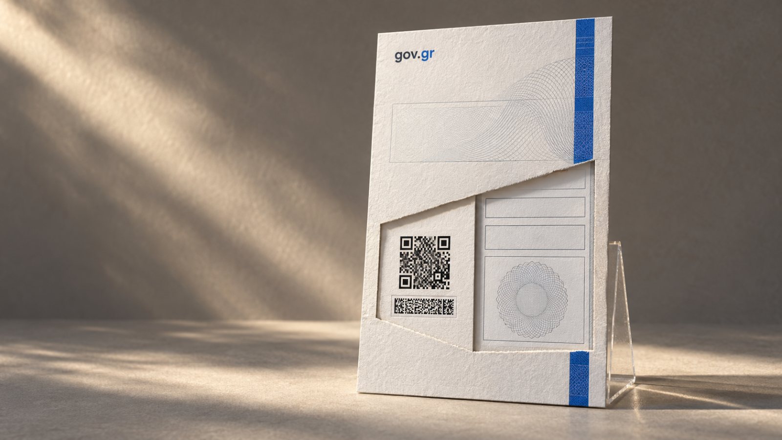 Ψηφιακή βεβαίωση εγγράφου: το QR δεν κρύβει τα στοιχεία του εκδότη