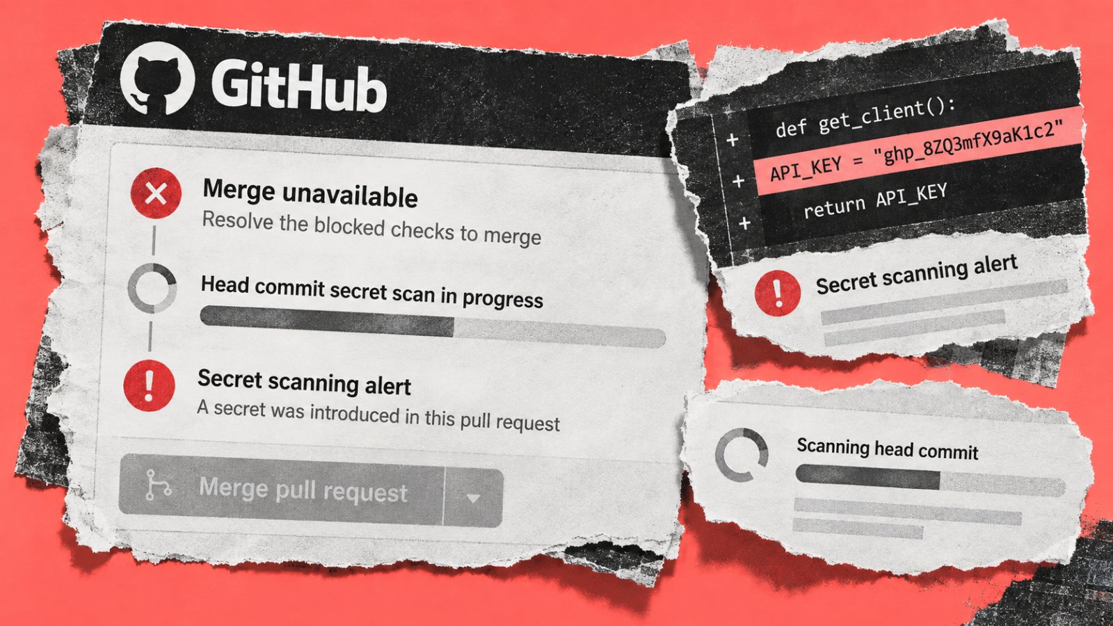 GitHub اب secrets والے PR merge روک سکتا ہے، مگر feature preview میں