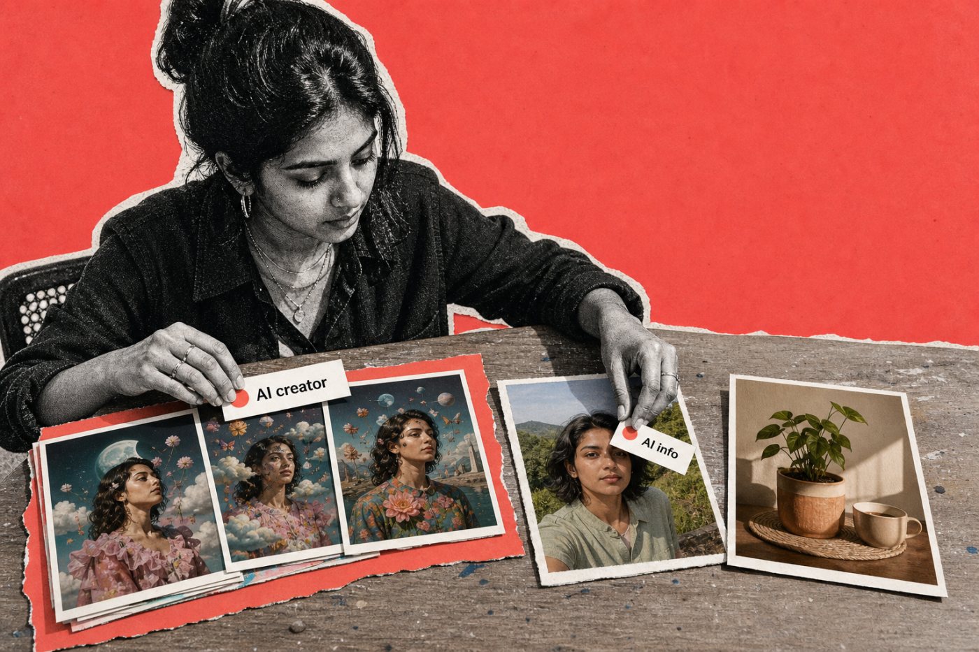 Instagram रचनाकार नियमित AI सामग्री के लिए खाता-स्तरीय पहचान और चुनिंदा संशोधित पोस्ट के लिए अलग खुलासा तय करता है।
