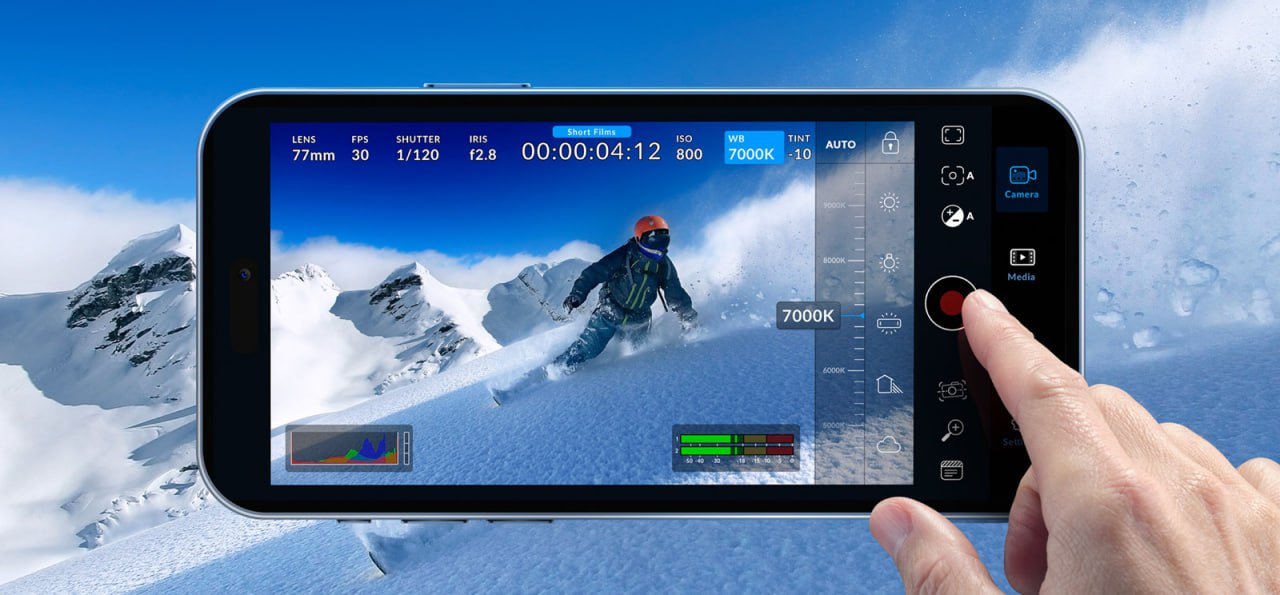 Oh My, What a Beauty: Blackmagic Camera for iPhone!