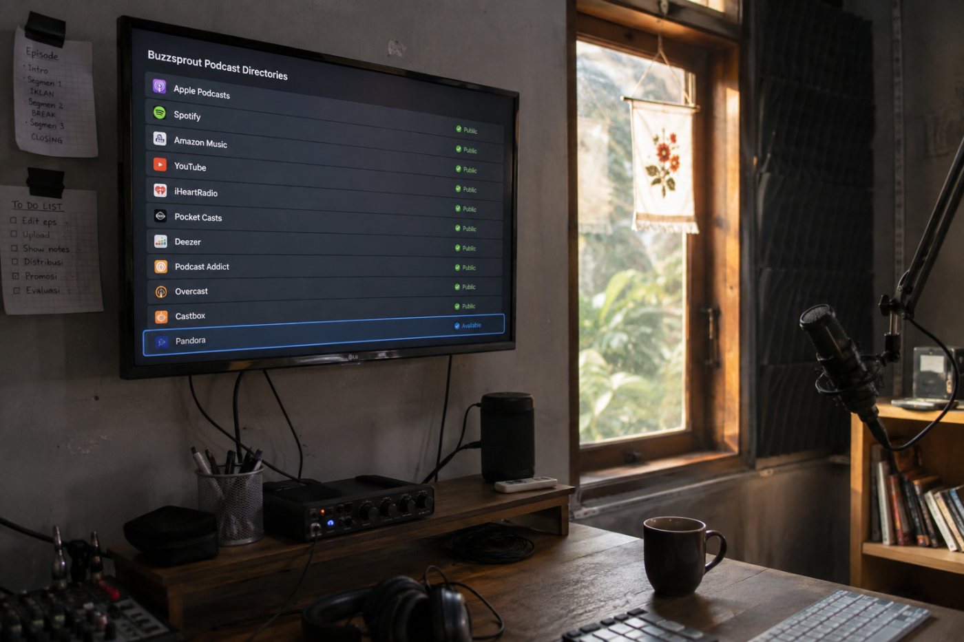 Podcast aktif di Buzzsprout sudah hadir di banyak layanan tetapi masih melewatkan satu direktori.