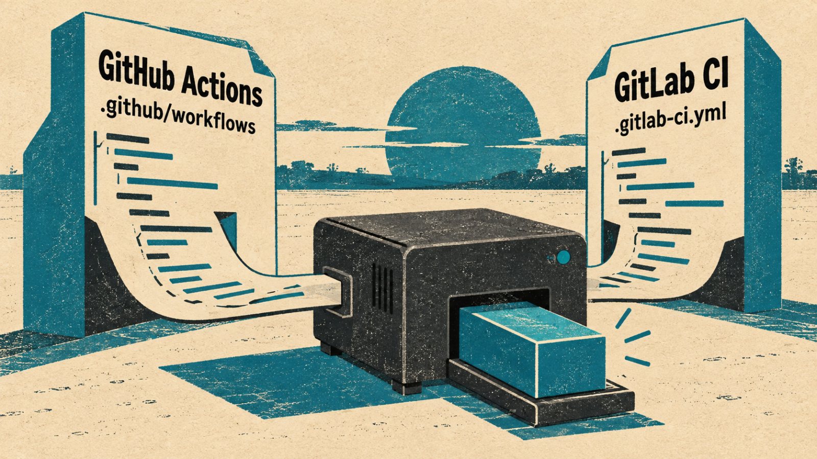 GitHub Actions ou GitLab CI: o runner próprio muda a conta e a migração