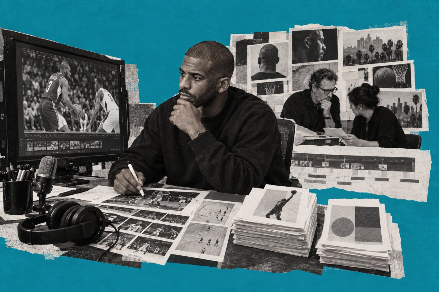 Chris Paul prépare un futur programme sportif destiné à plusieurs plateformes avec une équipe de production