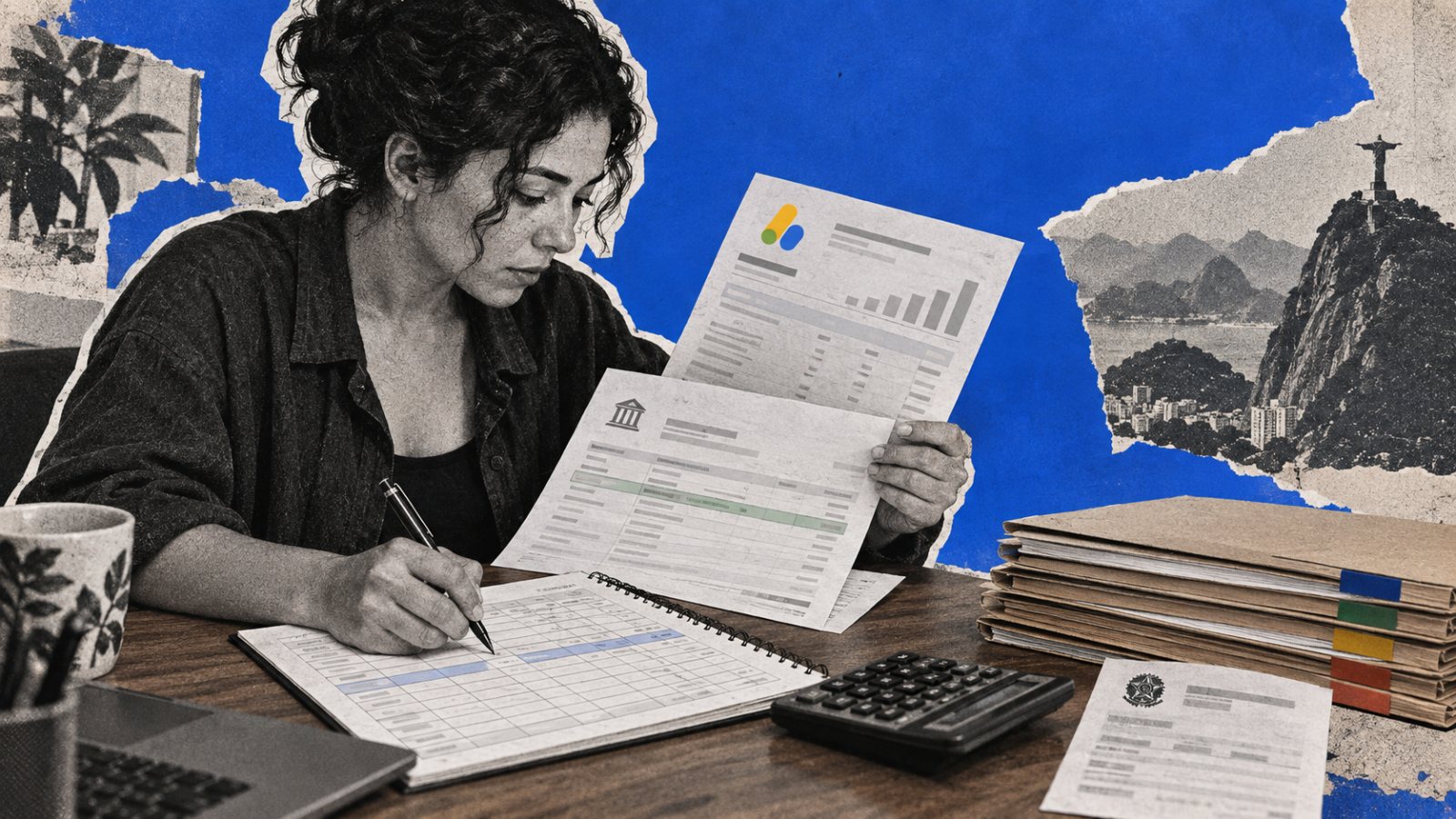 AdSense vindo do exterior exige apuração mensal — não espere a declaração