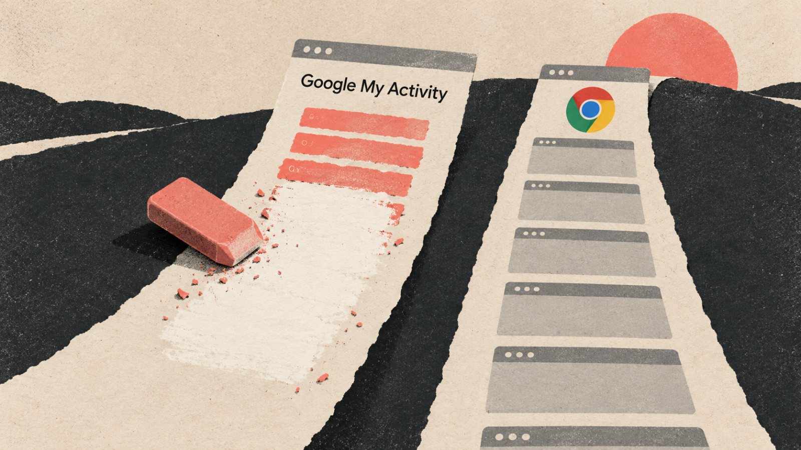 Google 검색 기록을 지워도 Chrome에는 남는다…두 곳을 따로 정리하라