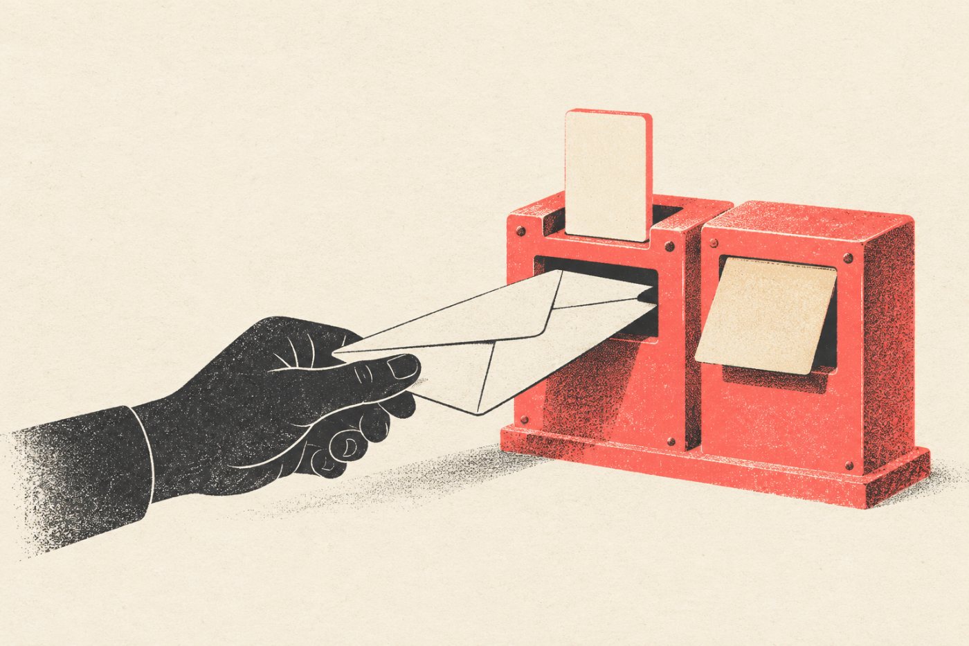 An outgoing email action proceeds only when its destination matches a separate approval.