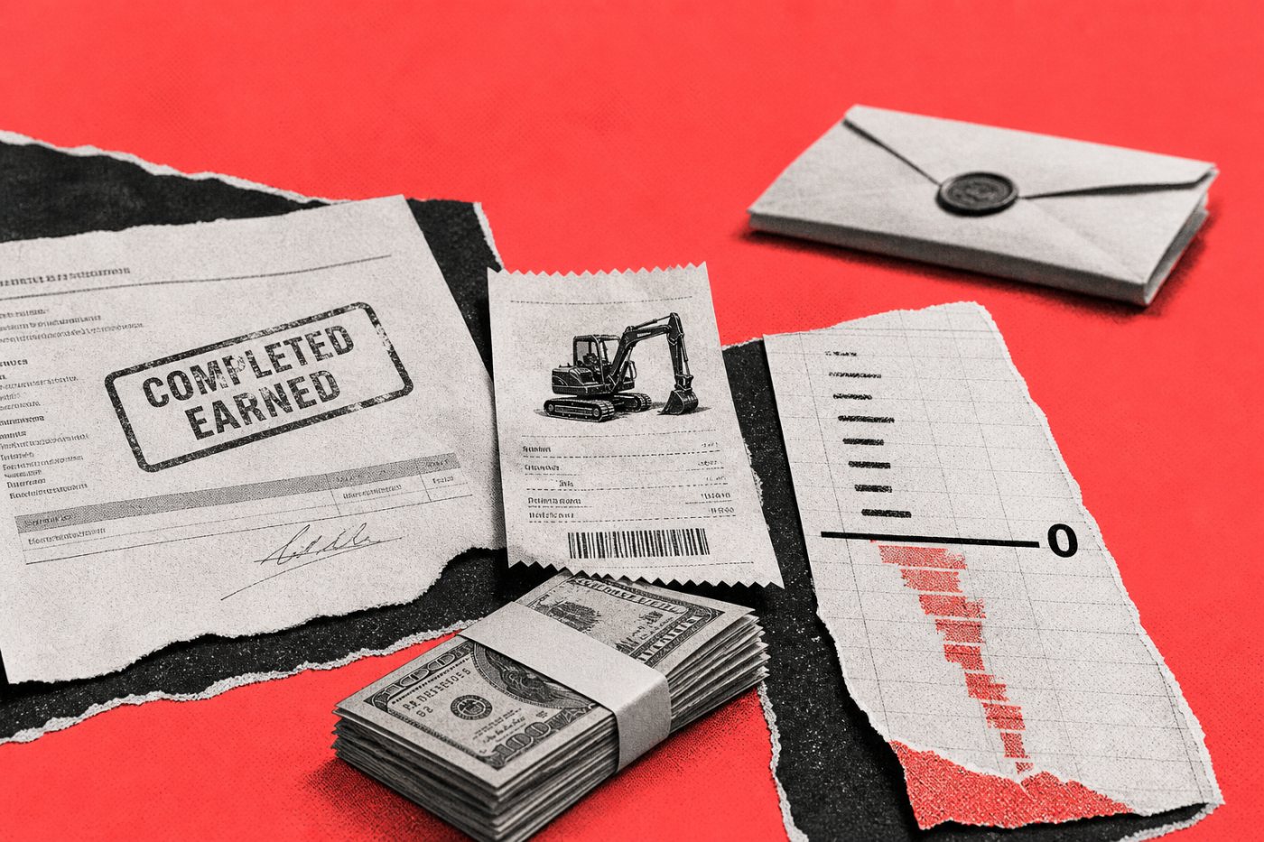 Продажа создаёт расчётную прибыль, но поздняя оплата клиента и немедленная покупка оборудования приводят к отрицательному денежному потоку.