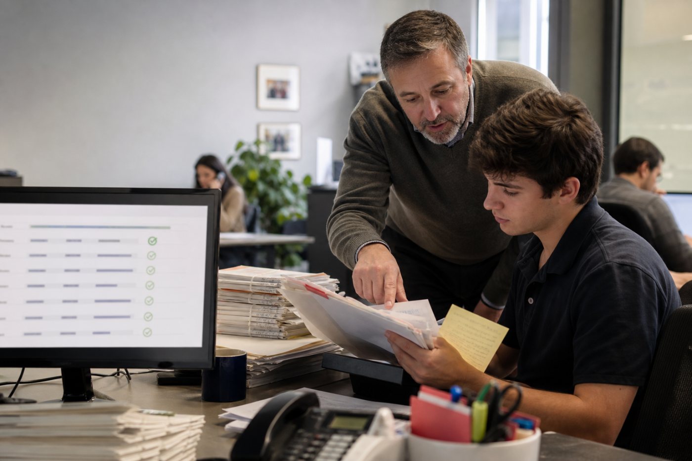 Une procédure codifiée est automatisée tandis qu’un junior acquiert un savoir tacite par la pratique supervisée.