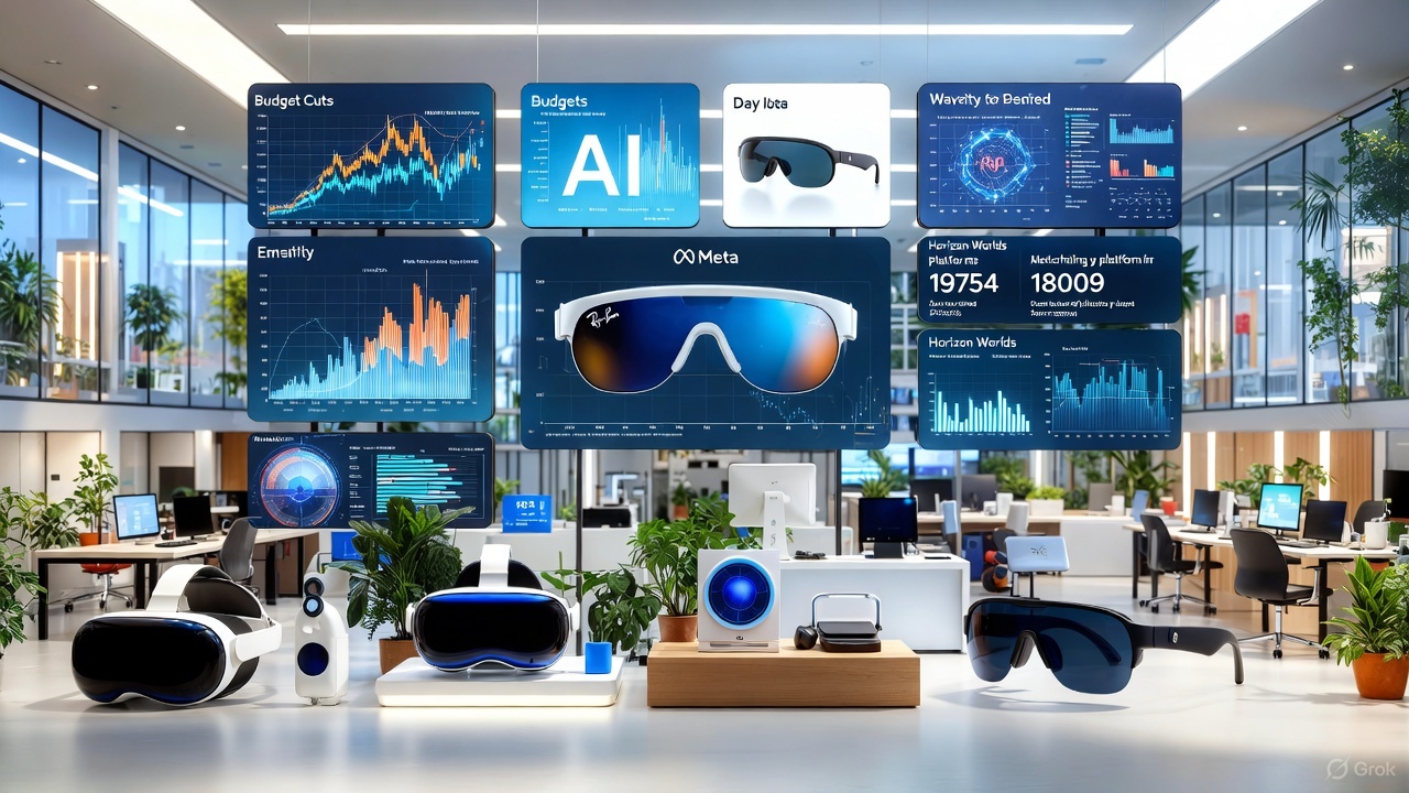 Meta Scales Back Metaverse Ambitions with Up to 30% Budget Cut for 2026