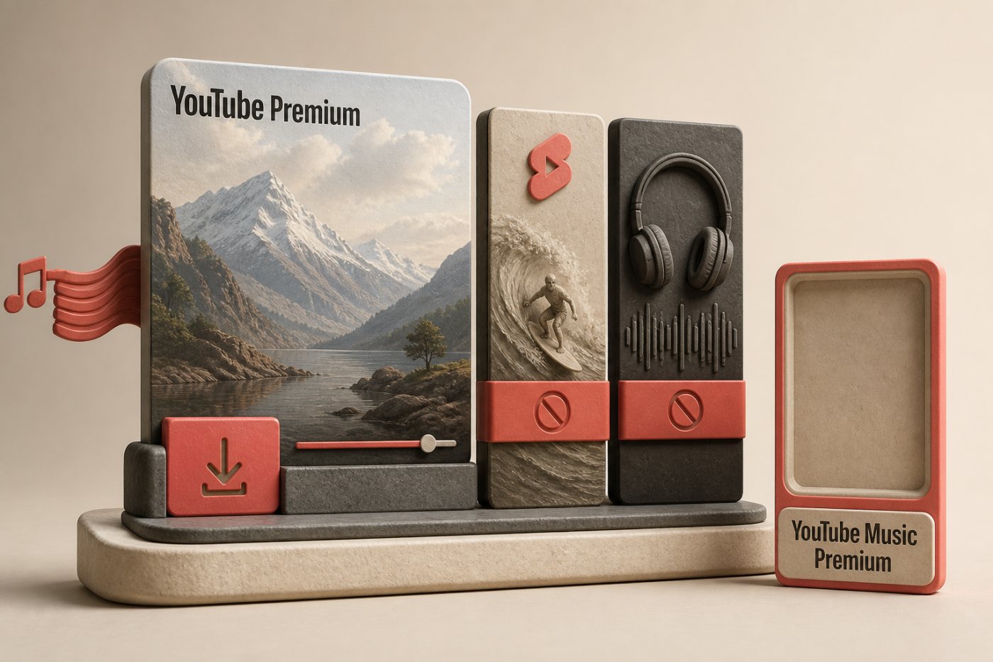 Premium Lite conserva descargas y reproducción en segundo plano para la mayoría de los vídeos, pero limita música y Shorts.