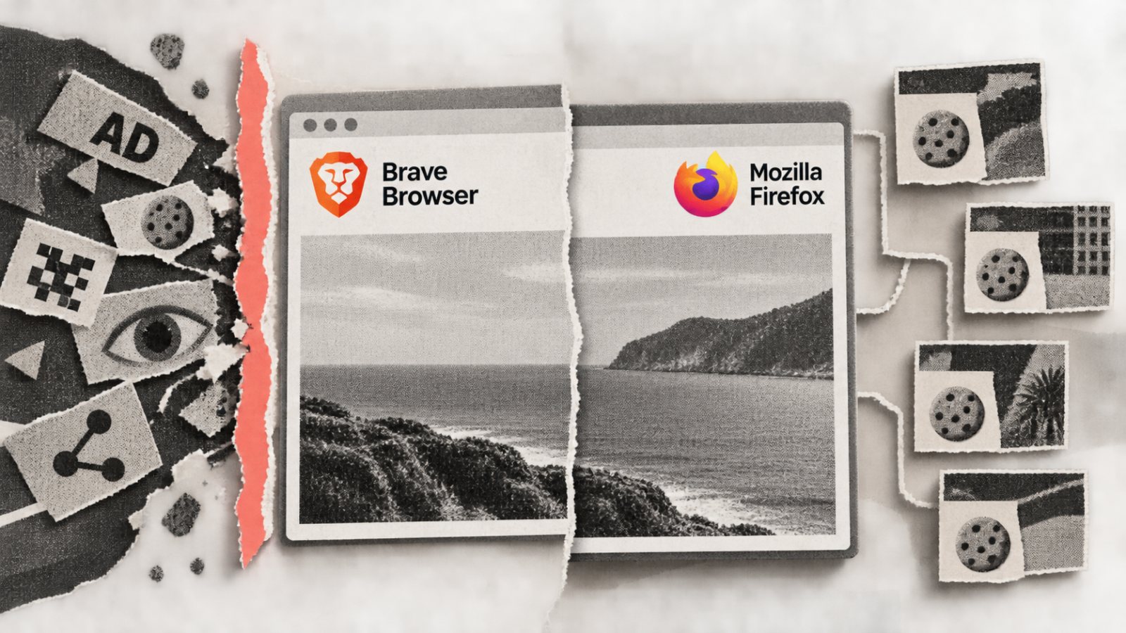 Brave apo Firefox: privatësia standarde përballet me kontrollin e imët