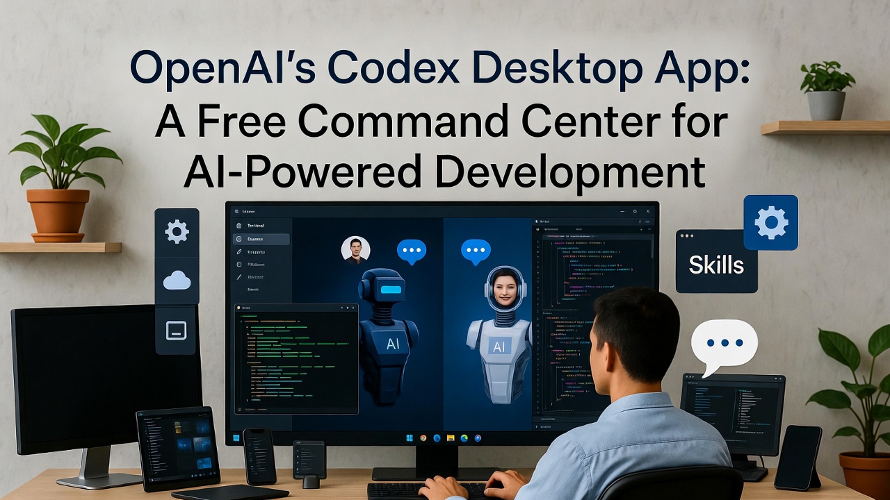 OpenAI's Codex Desktop App: A Free Command Center for AI-Powered Development